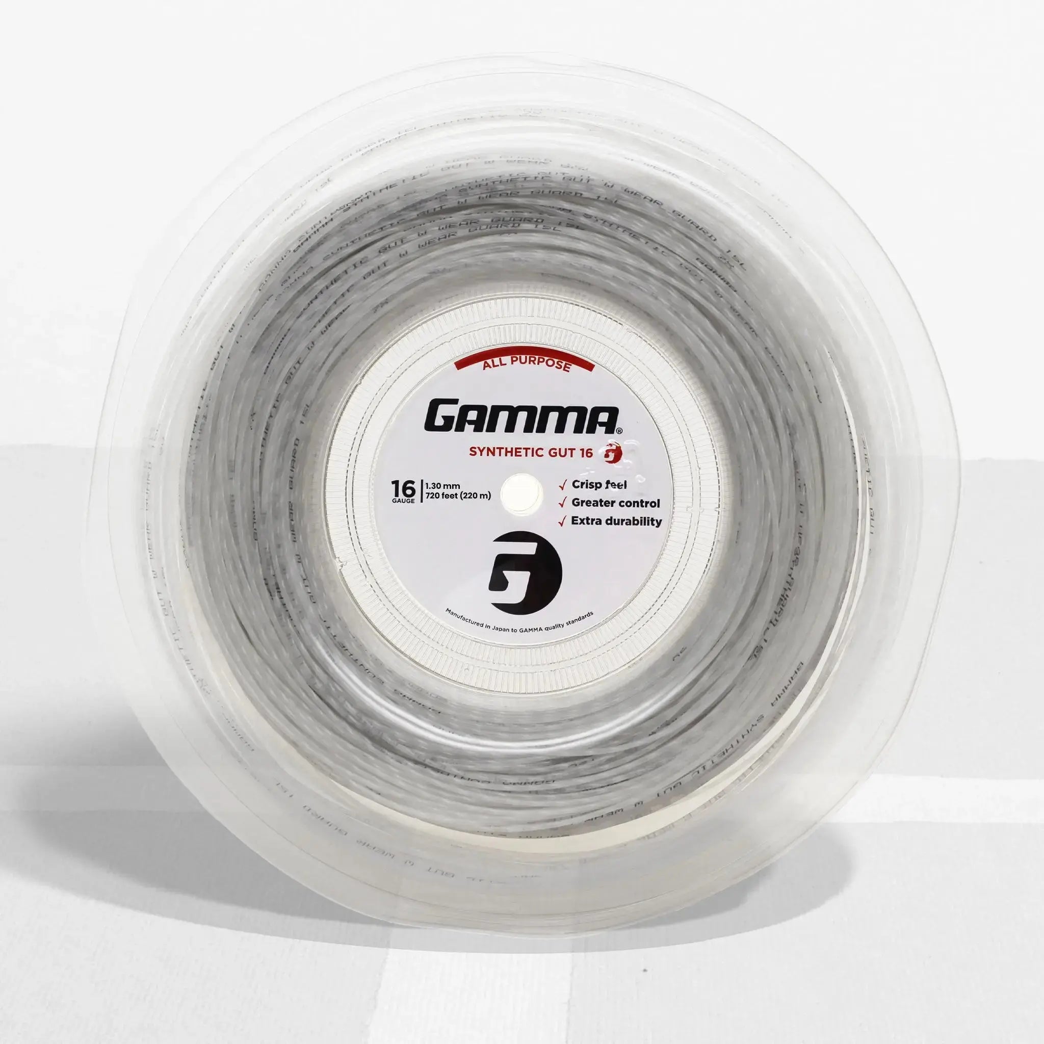 gamma-synthetic-gut-reel-matassa-corde-tennis-200m image 2