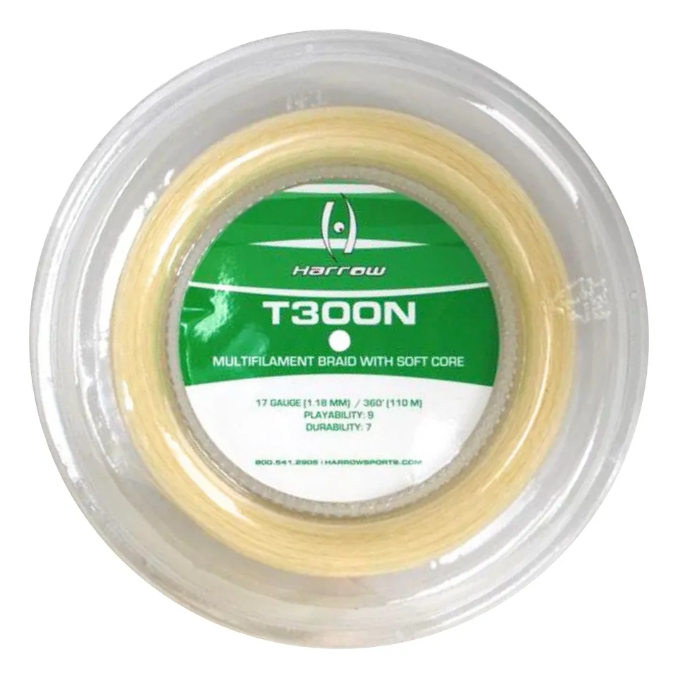 harrow-t300n-corde-squash-17-gauge-matassa-360 image 1