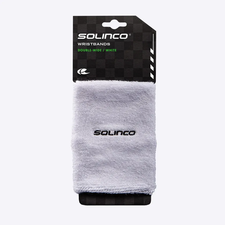 solinco-double-wide-polsini-tennis-nero-bianco image 1