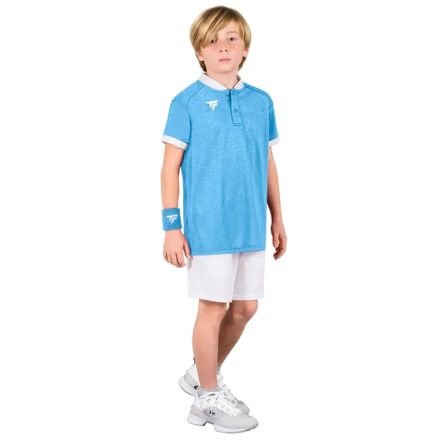 tecnifibre-team-mesh-polo-azur-garcon-polo-tennis-bambino image 1