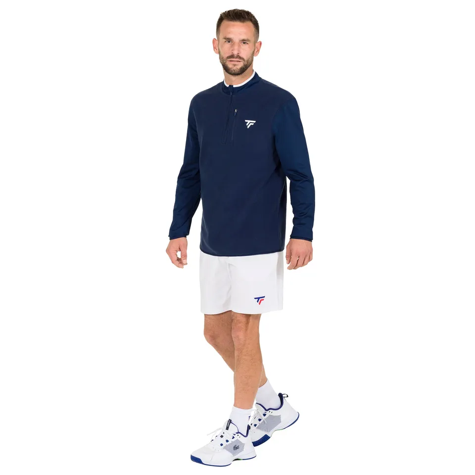 tecnifibre-polar-quarter-zip-uomo-felpa-tennis-collo-alto image 1