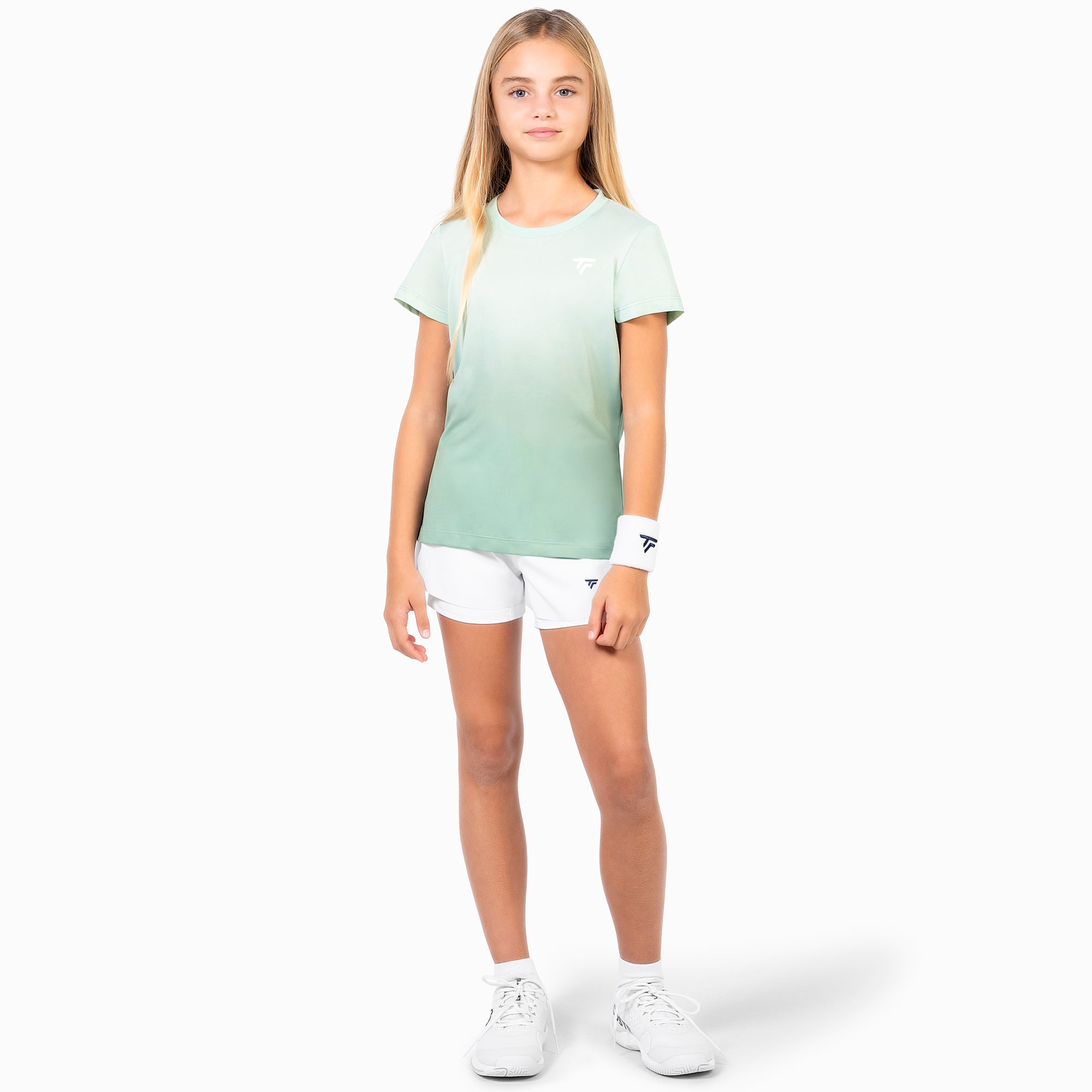 tecnifibre-x-loop-tee-sage-fille-t-shirt-tennis-ragazza-salvia image 1