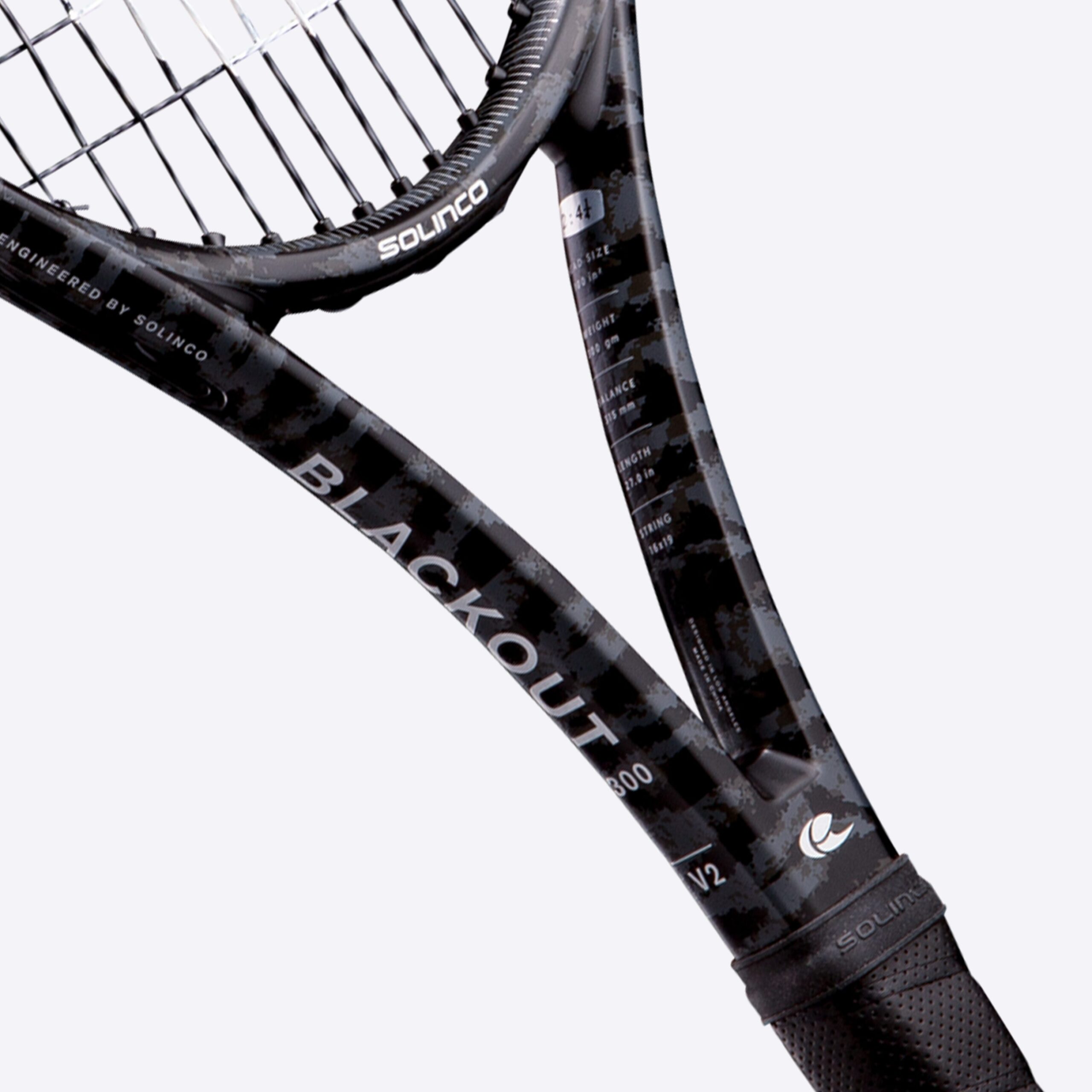 solinco-blackout-v2-300-racchetta-tennis-100-in-16x19 image 2