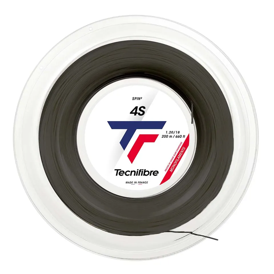 tecnifibre-4s-noir-bobina-corde-tennis-monofilo image 1