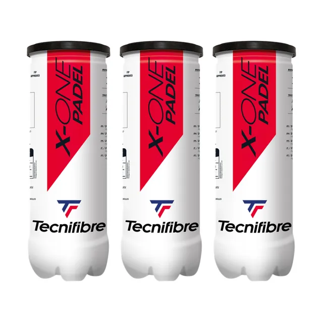 tecnifibre-x-one-tripack-3-tubi-palline-da-padel image 1