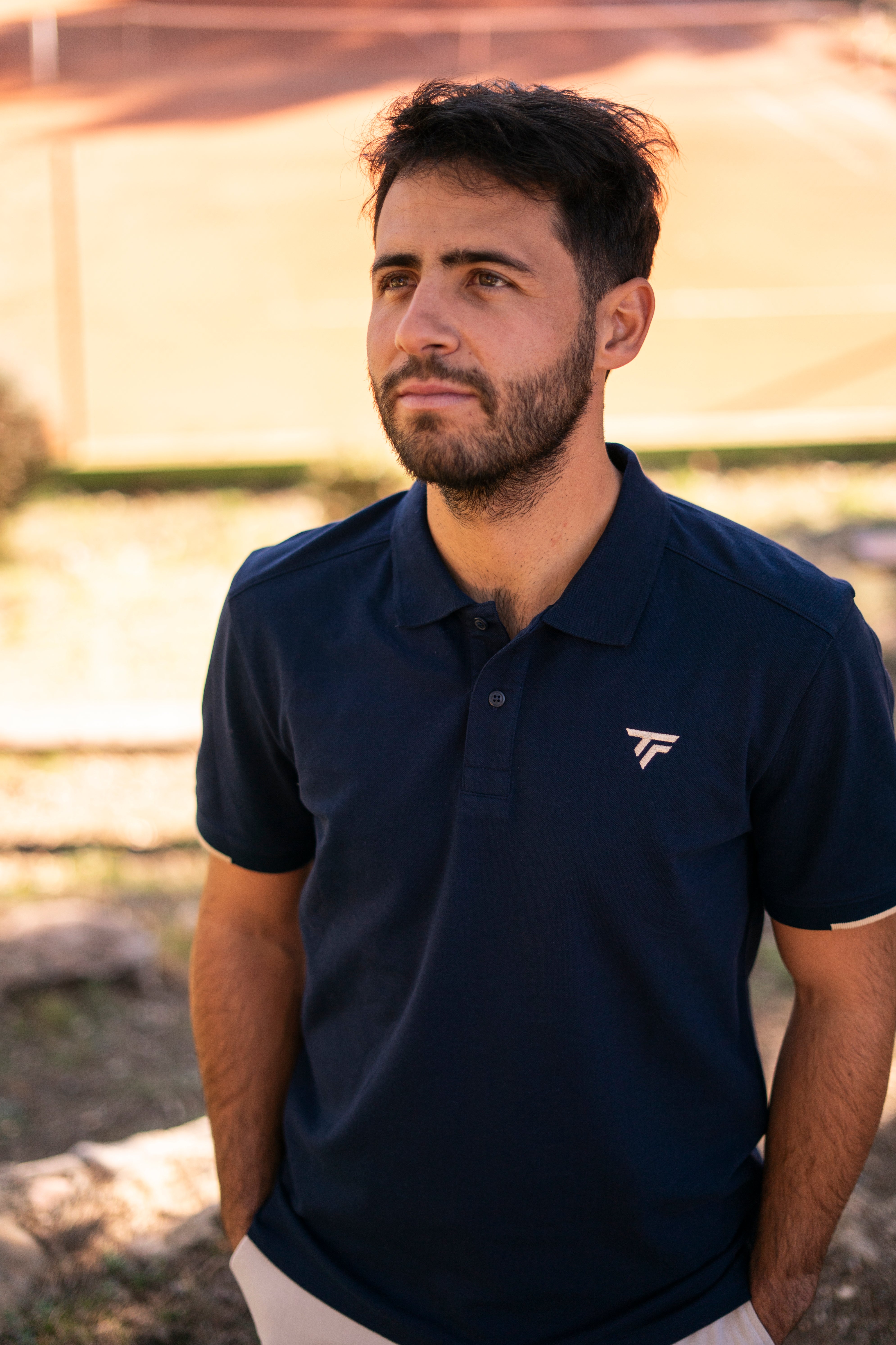tecnifibre-polo-piqu-homme-marine-polo-tennis-uomo image 3