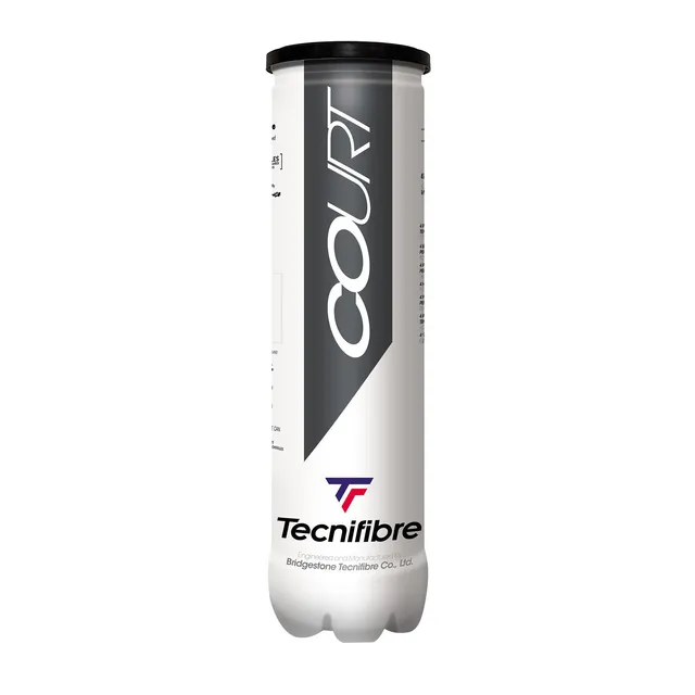 tecnifibre-court-tubo-4-palline-palline-tennis image 1