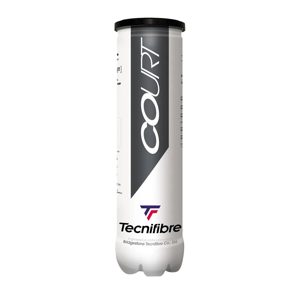 tecnifibre-court-tubo-4-palline-palline-tennis image 1