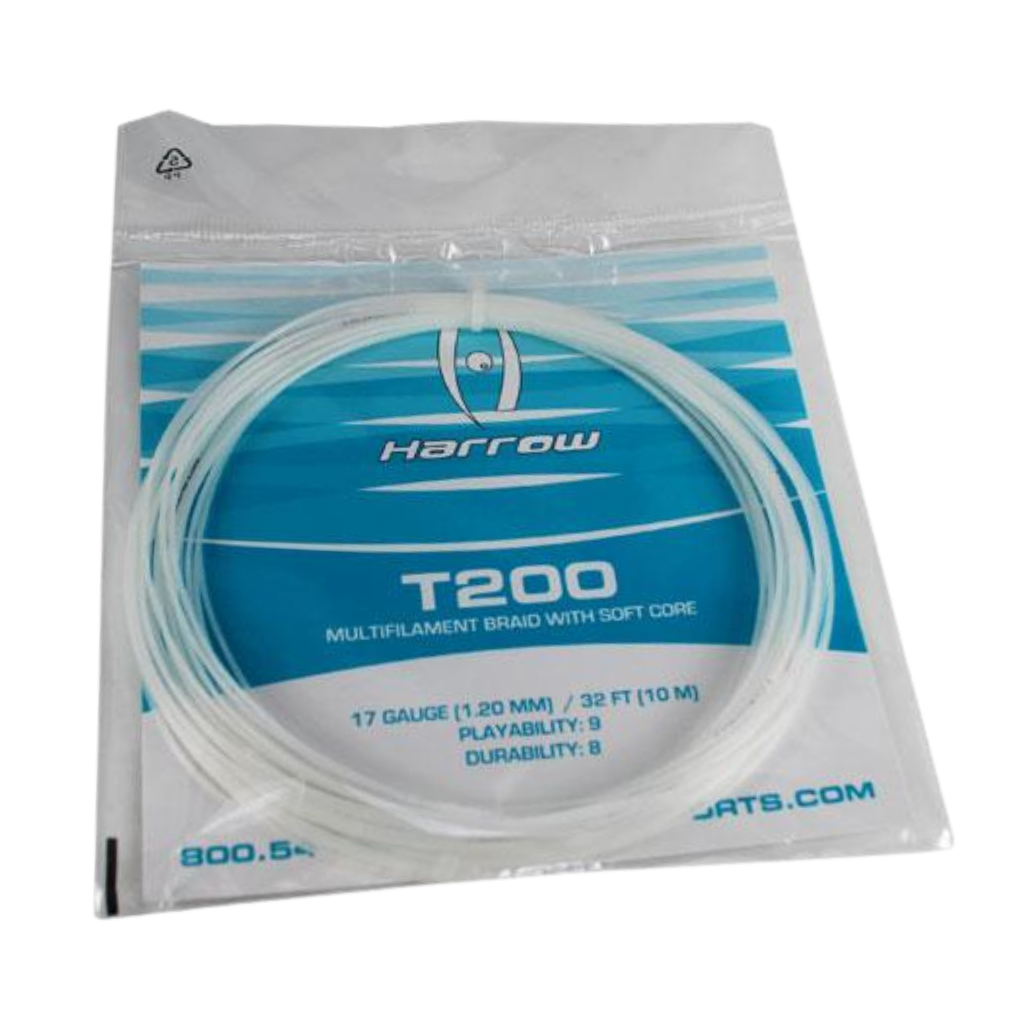 harrow-t200-corda-squash-17-gauge-single-pack-crystal image 1
