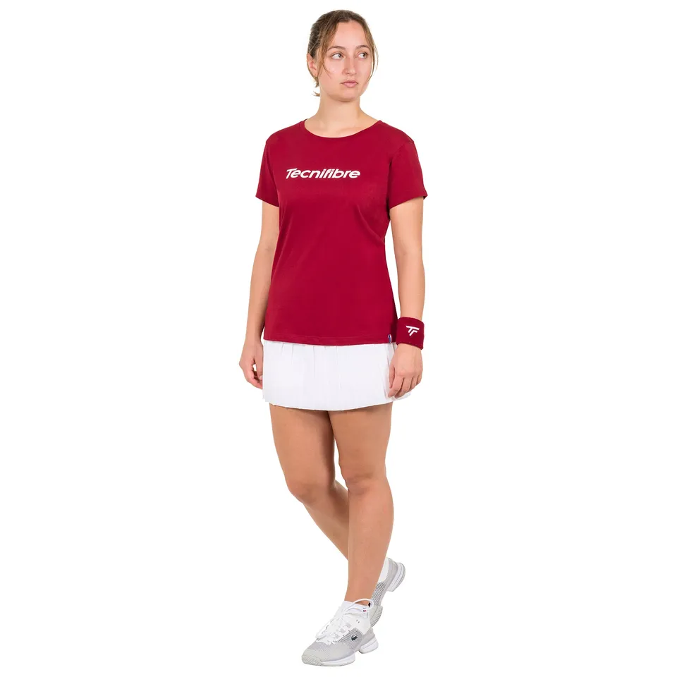 tecnifibre-team-cotton-tee-cardinal-t-shirt-donna-2 image 1