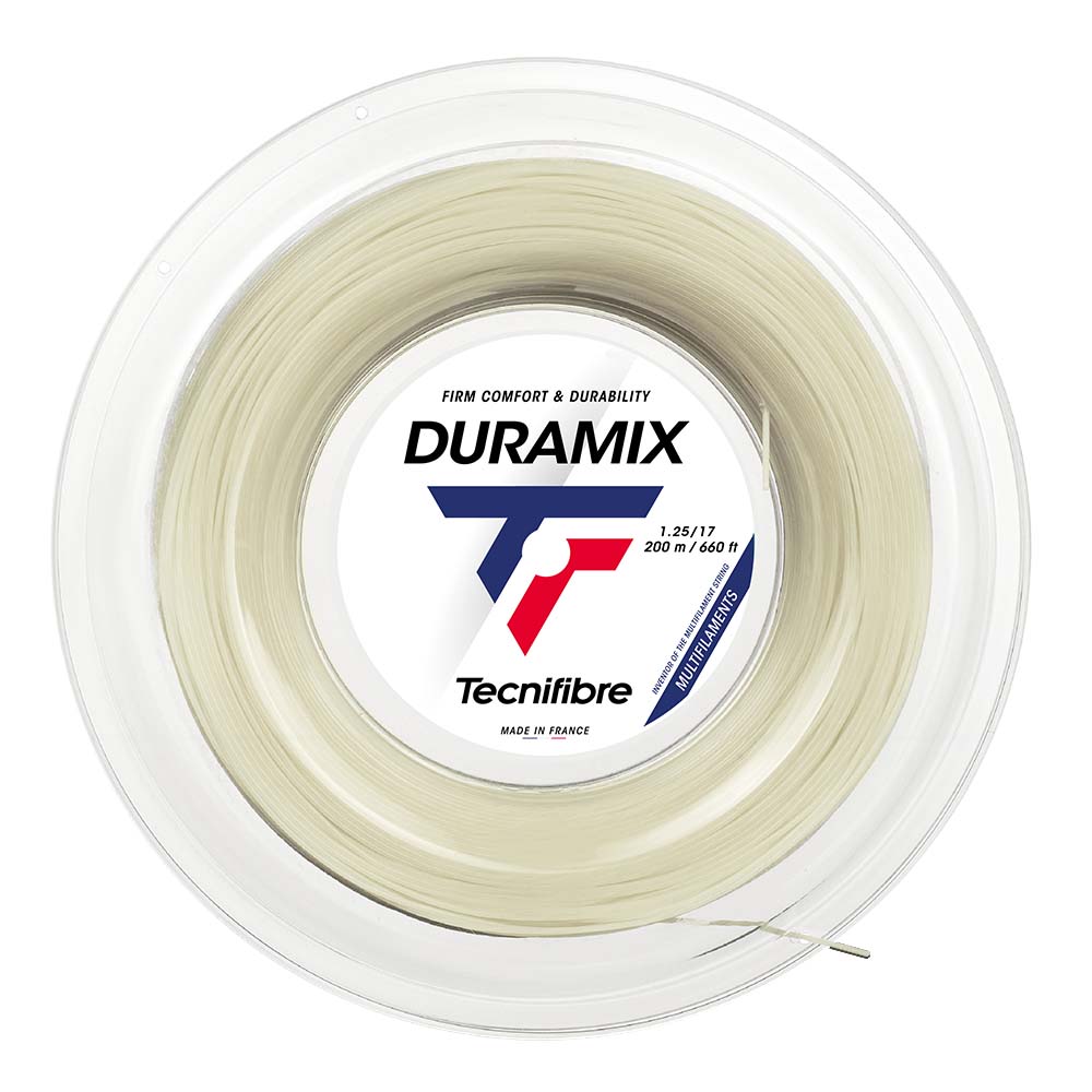 tecnifibre-duramix-hd-beige-bobina-corda-tennis image 1