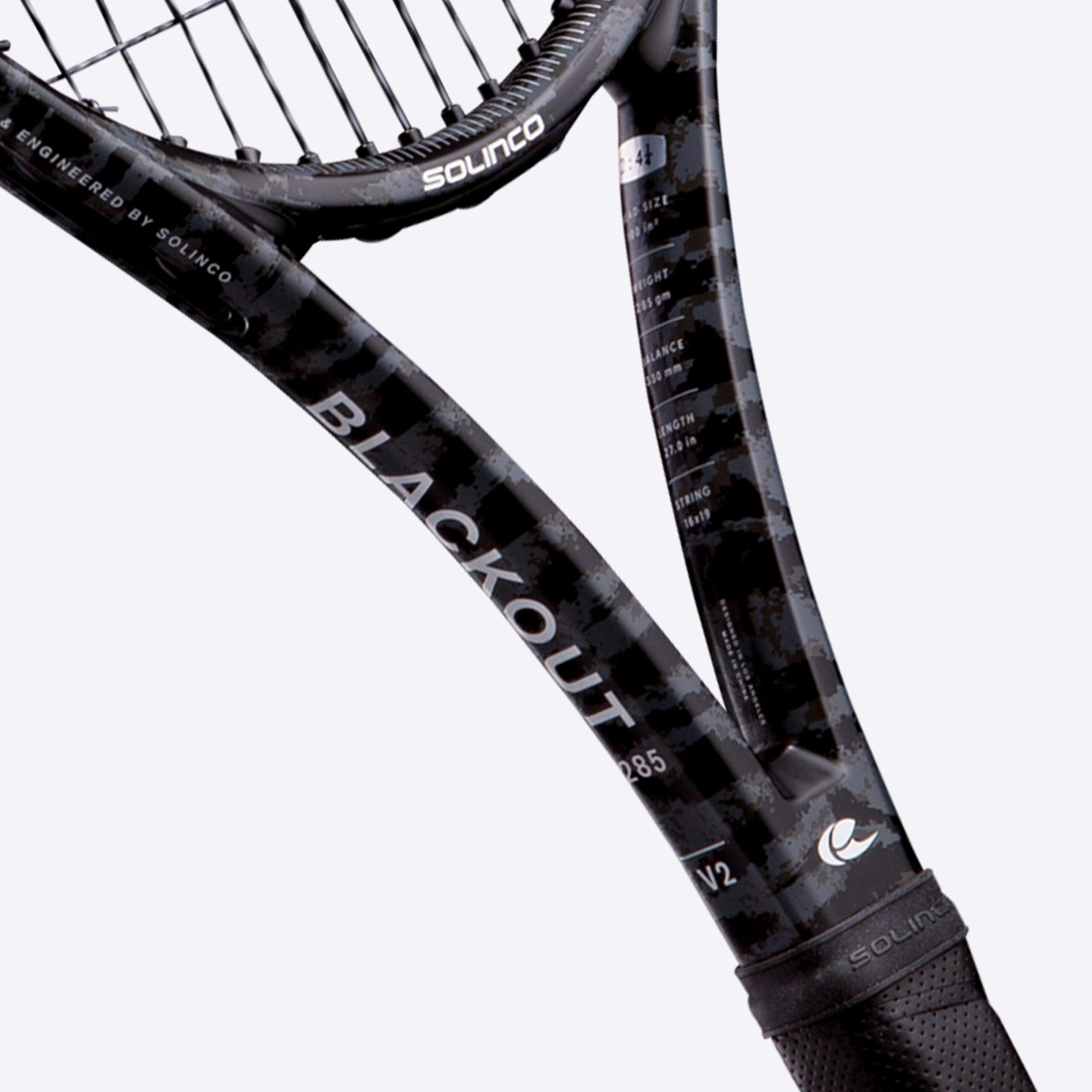 solinco-blackout-v2-285-racchetta-tennis-100-285g image 2