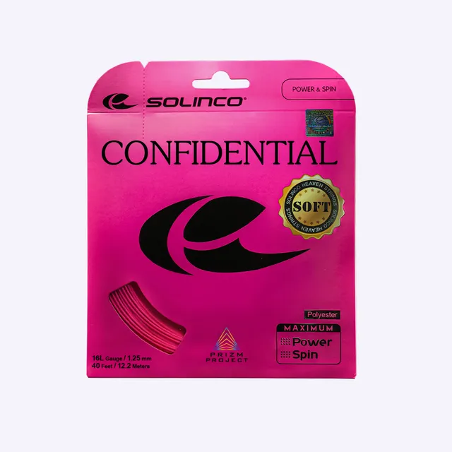 solinco-confidential-soft-rosa-electric-corda-tennis image 1