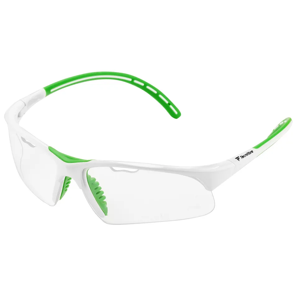 tecnifibre-occhiali-da-squash-white-green-protezione-omologata-wsf image 1