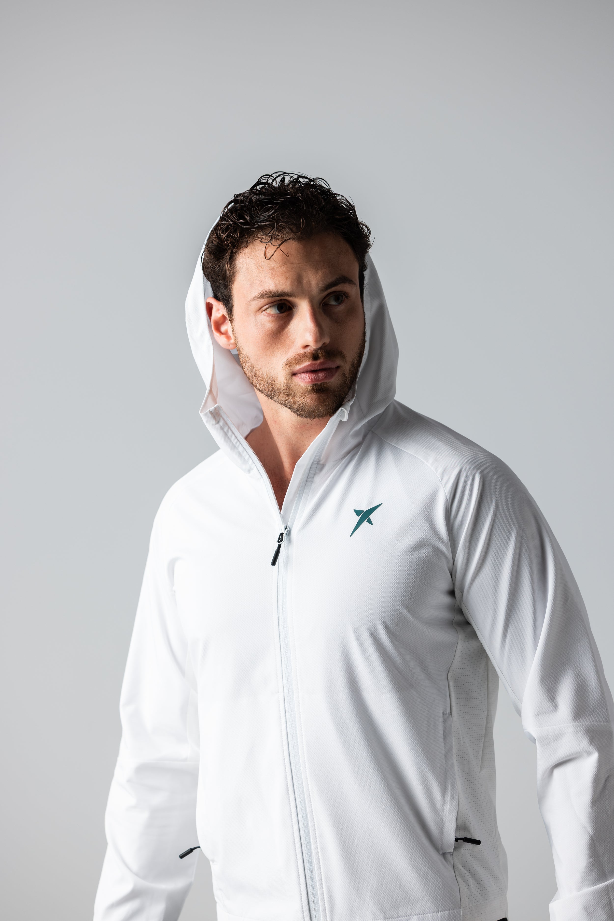 drop-shot-sanz-flight-felpa-padel-uomo-con-cappuccio-e-zip image 4