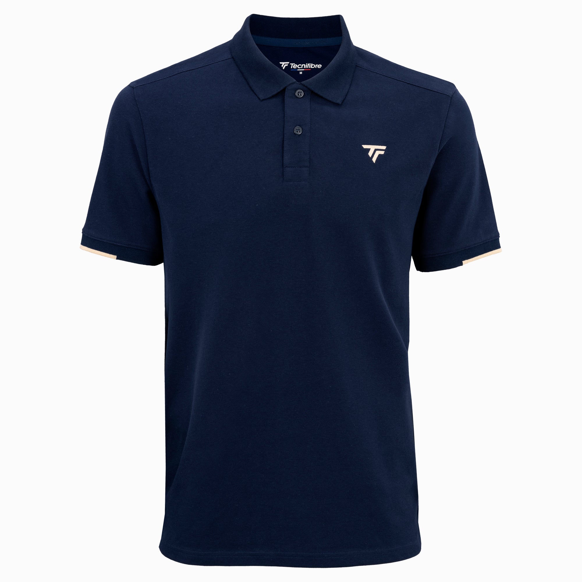tecnifibre-polo-piqu-homme-marine-polo-tennis-uomo image 2