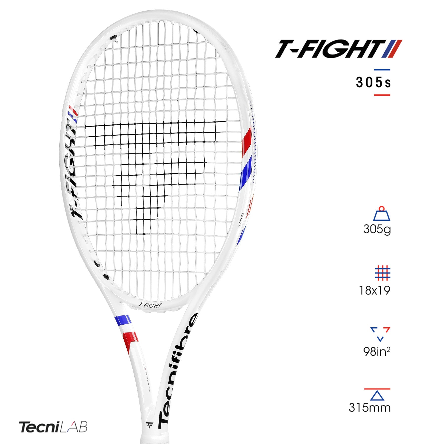 tecnifibre-t-fight-305s-racchetta-tennis-adulti image 2