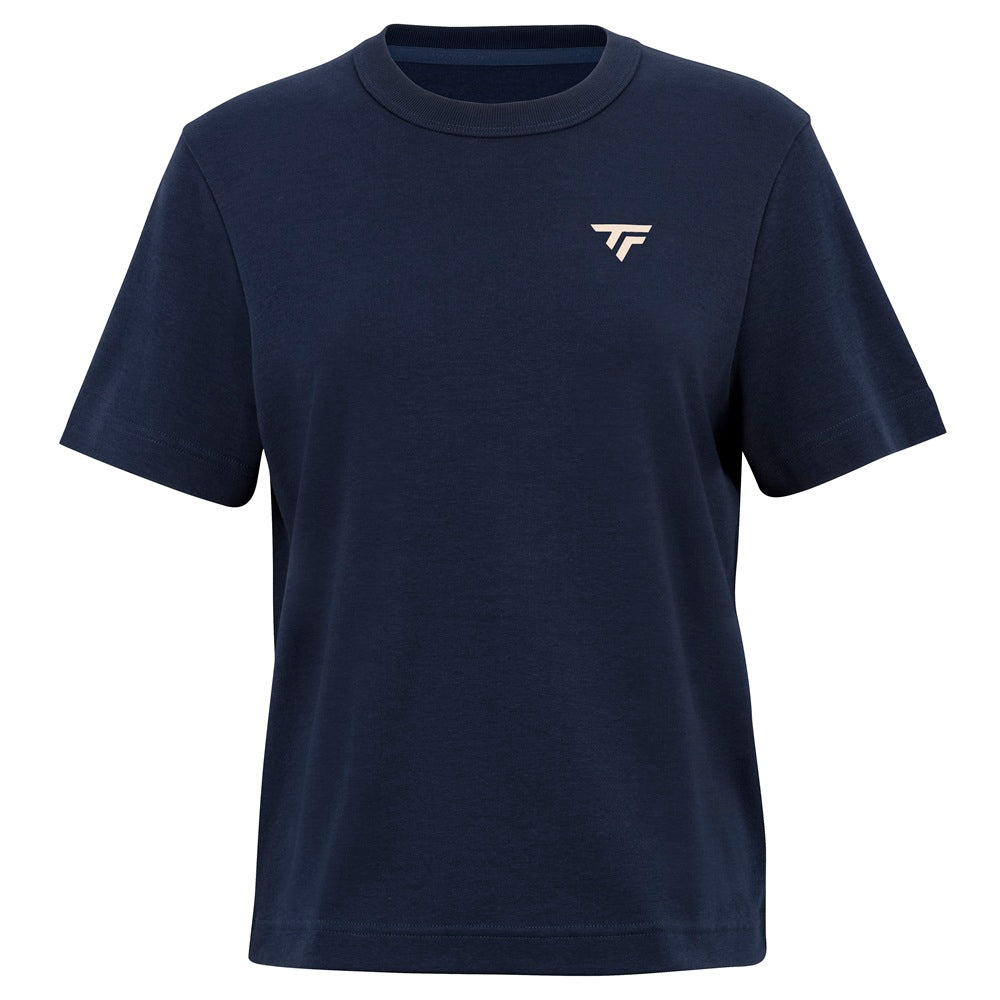 tecnifibre-graphic-tee-femme-marine-t-shirt-donna-oversize-in-cotone-bio image 3