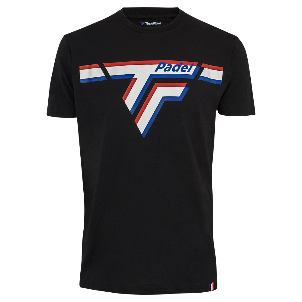 tecnifibre-padel-tee-black-uomo-t-shirt-padel image 1