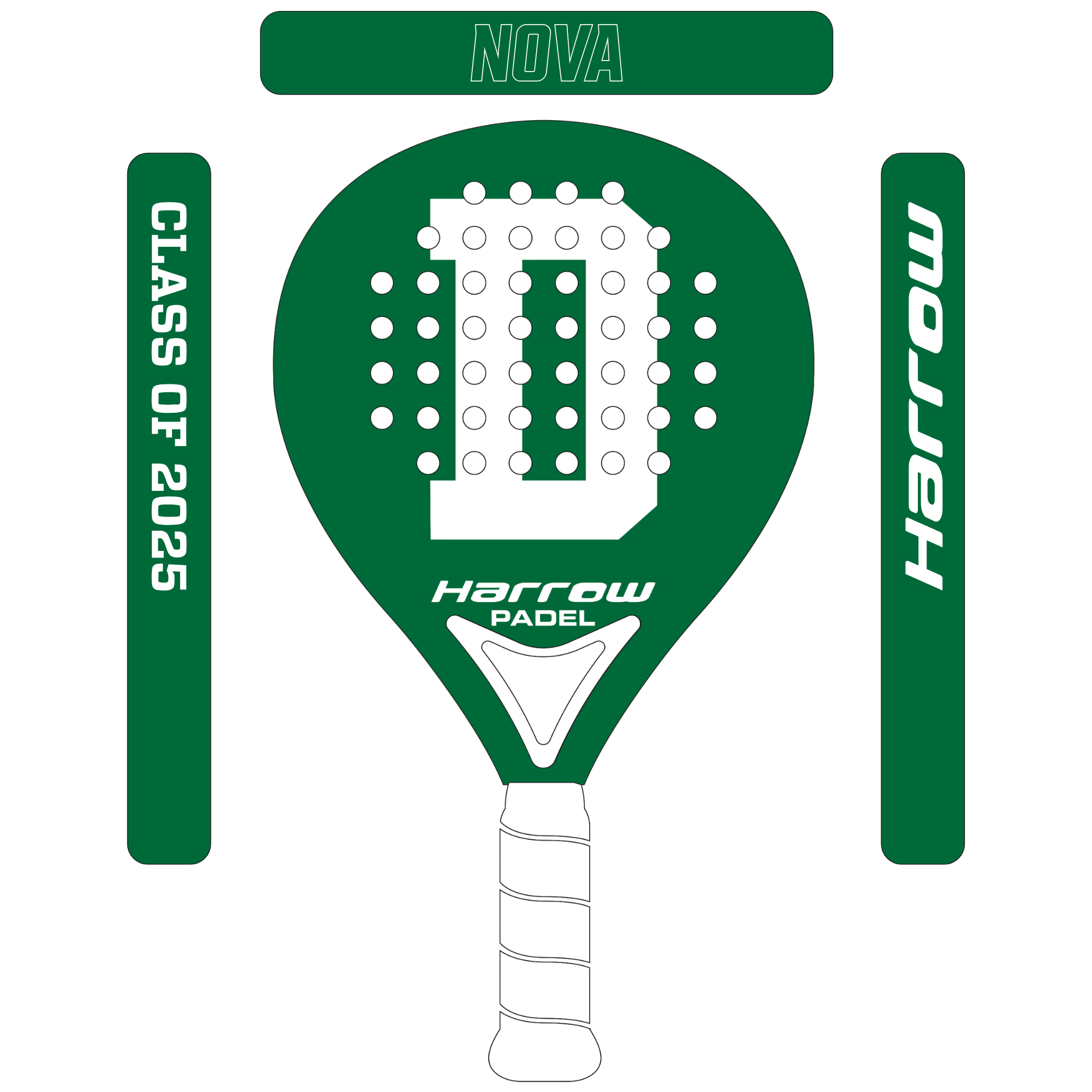 harrow-custom-padel-racket-racchetta-personalizzabile image 3