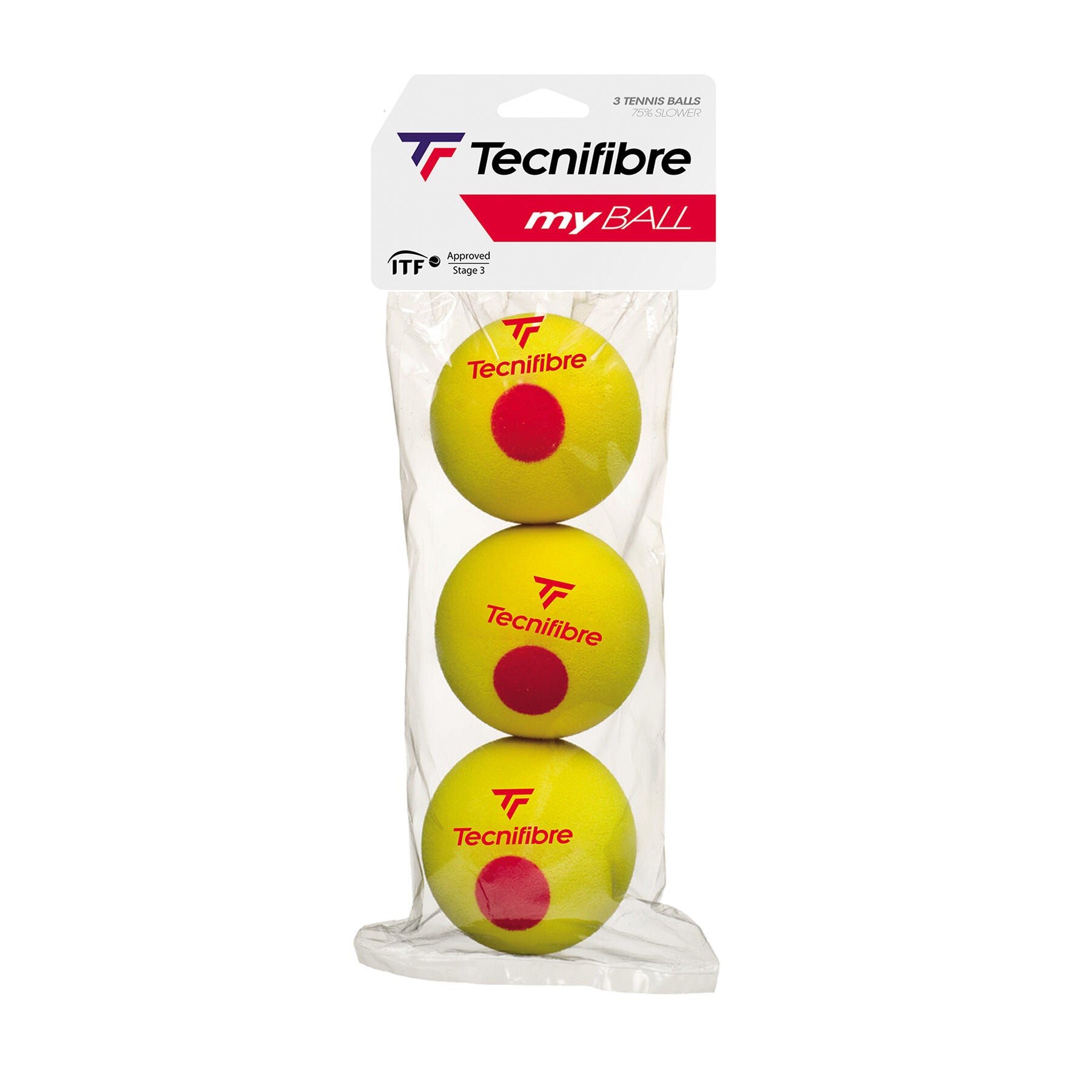 tecnifibre-my-ball-palline-tennis-pedagogiche-sacchetto-3-pezzi image 1