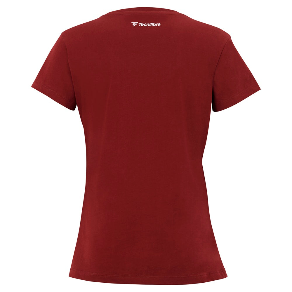 tecnifibre-team-cotton-tee-cardinal-t-shirt-donna-2 image 3
