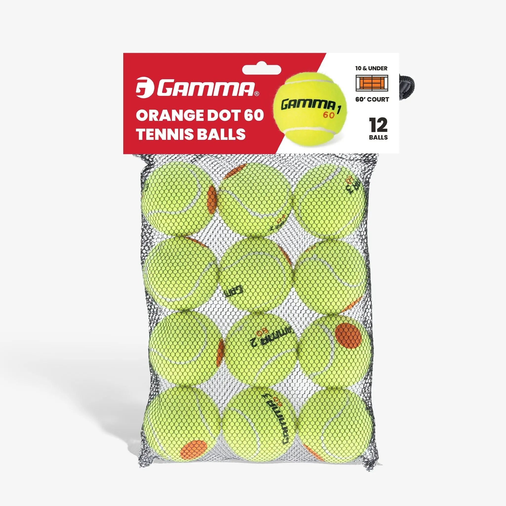 gamma-orange-dot-60-pallina-tennis-junior image 3