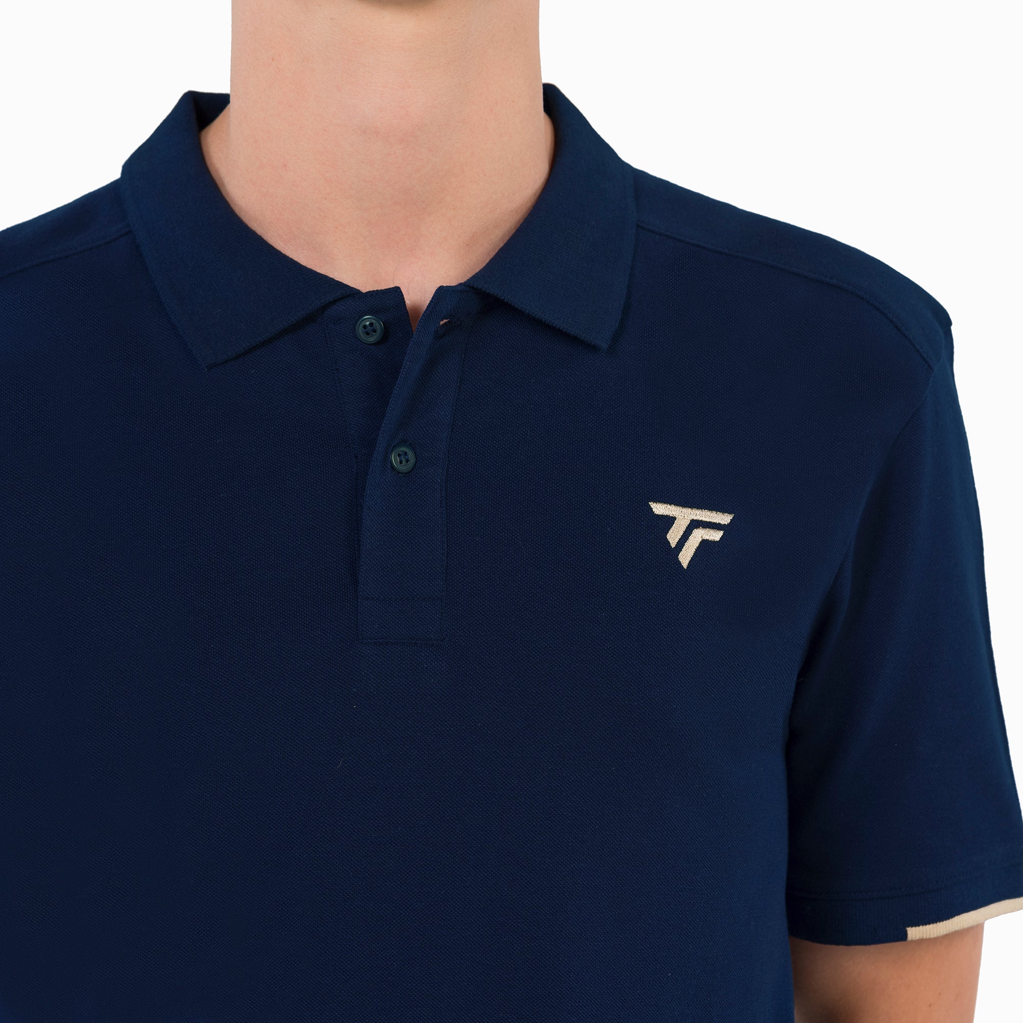 tecnifibre-polo-piqu-homme-marine-polo-tennis-uomo image 5