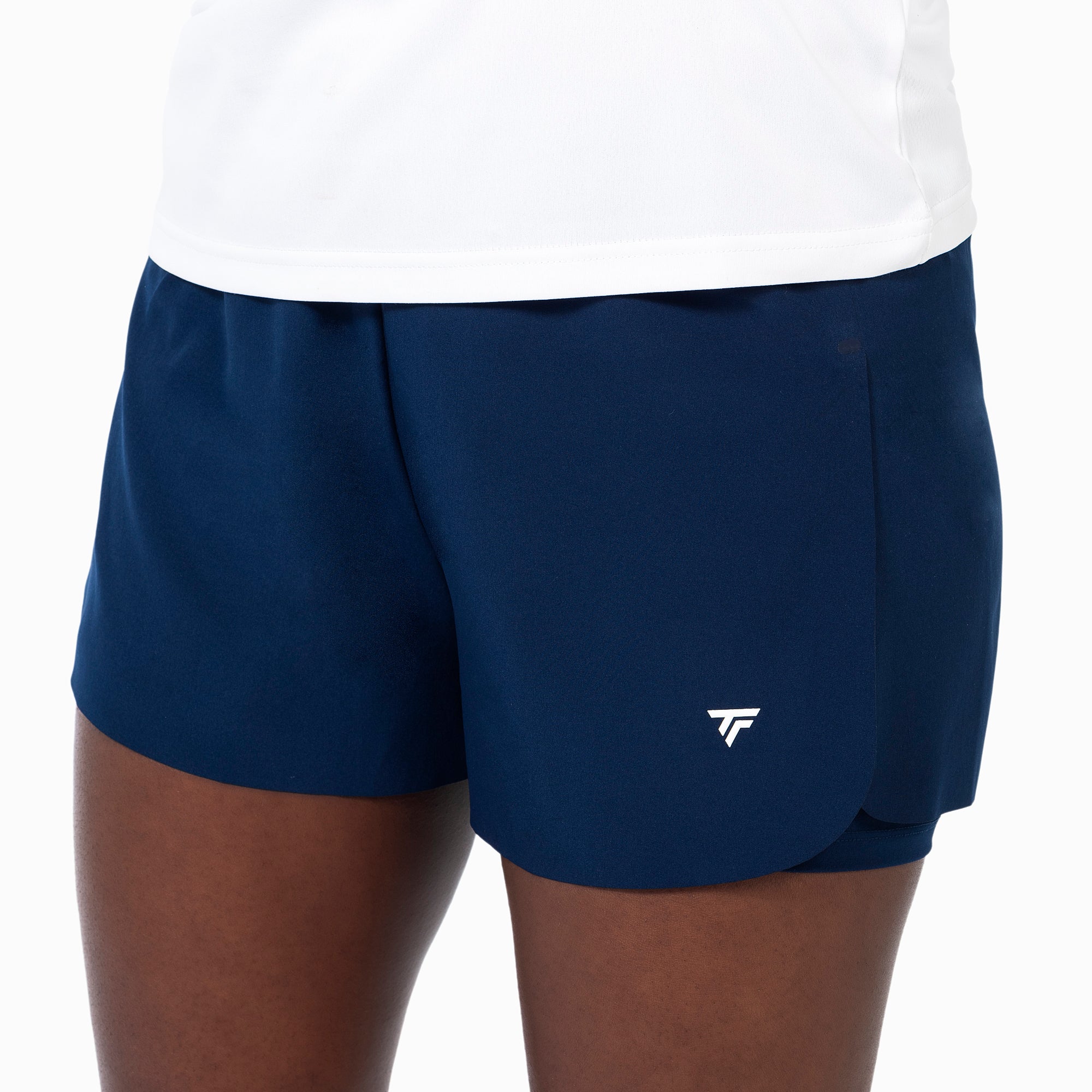 tecnifibre-stretch-short-marine-donna-short-tennis-con-shorty-integrato image 2