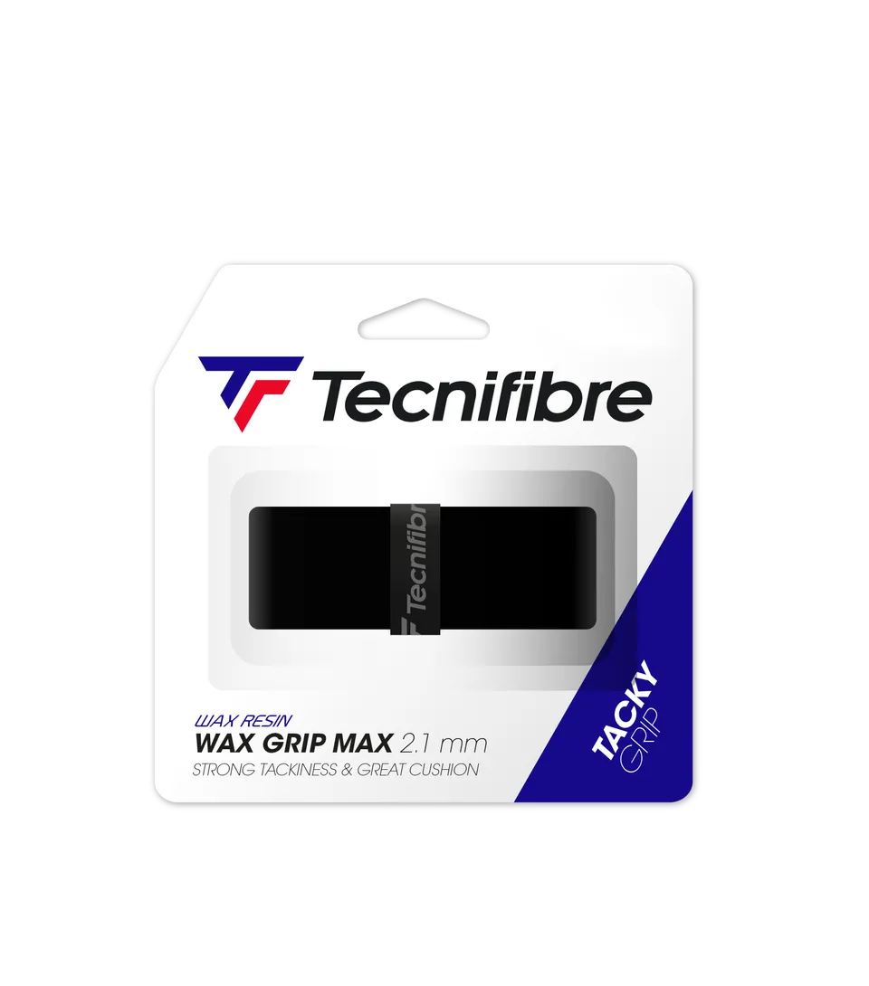 tecnifibre-wax-max-grip-black-grip-tennis-spessore-2-mm image 1