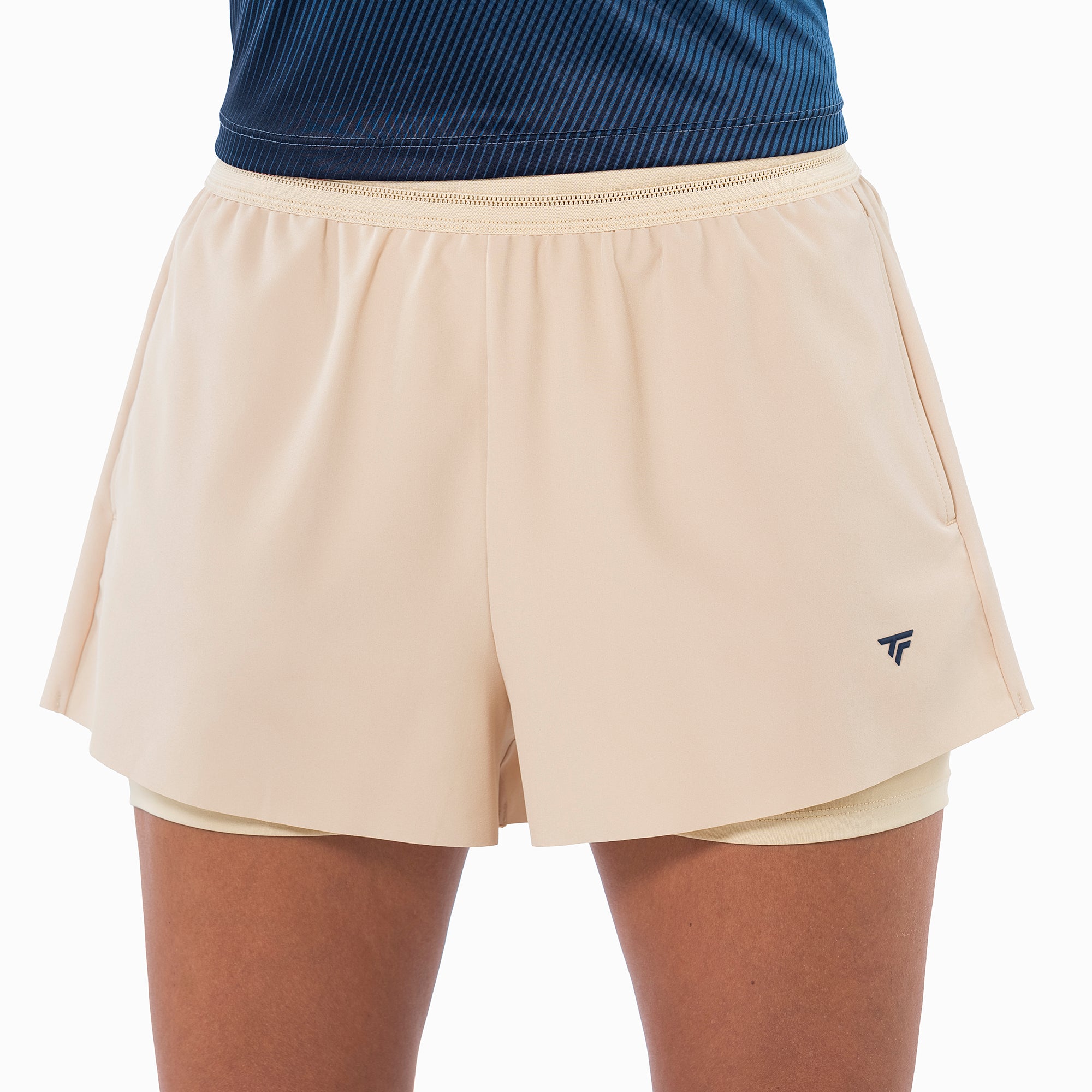 tecnifibre-tech-short-sand-donna-pantaloncini-tennis image 3