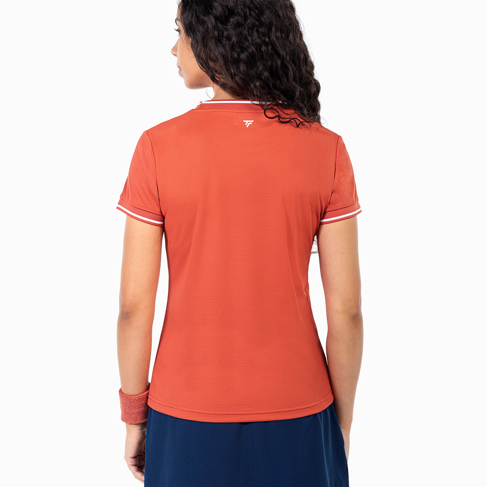 tecnifibre-tech-tee-terracotta-donna-t-shirt-tennis image 4