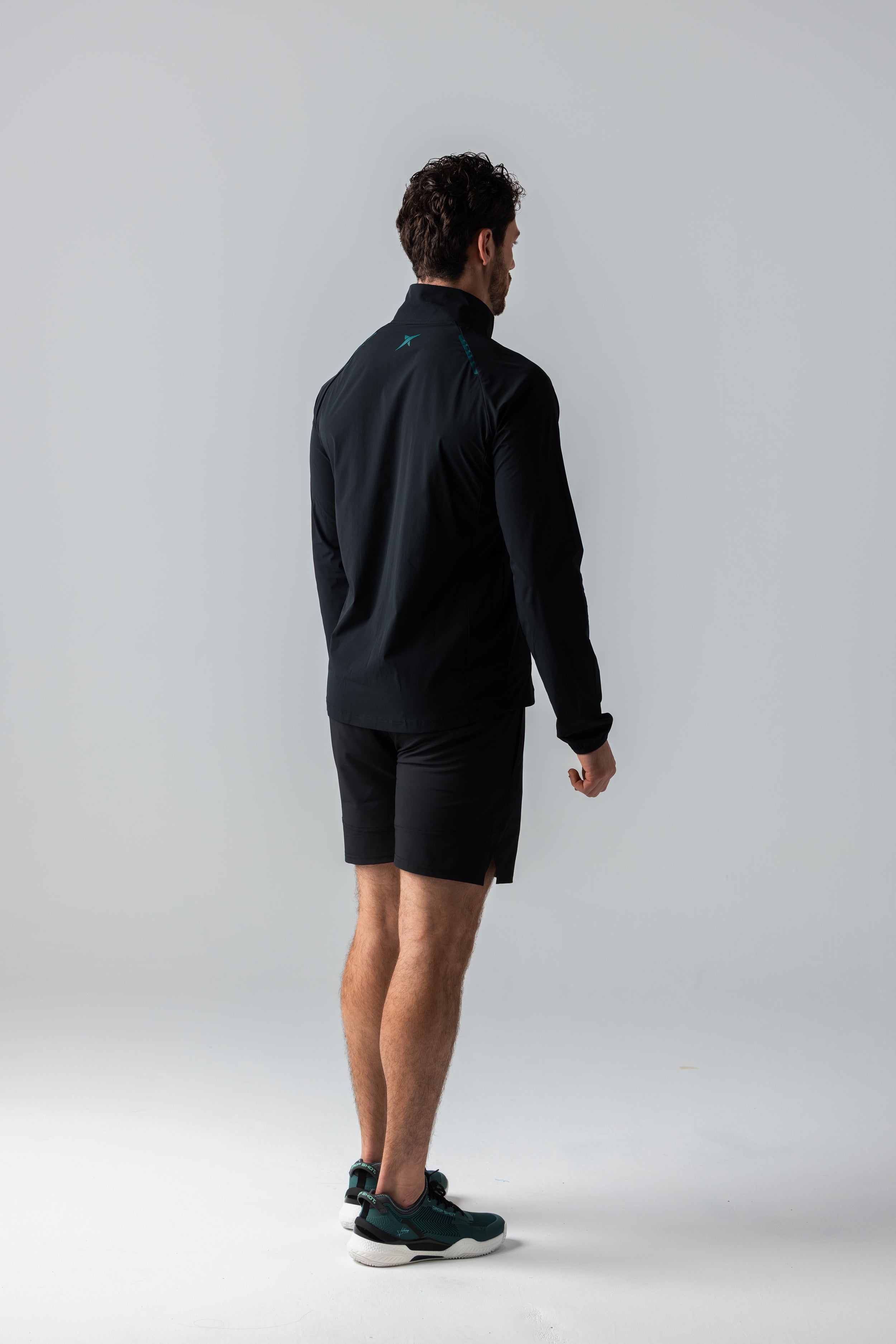 drop-shot-sanz-jacket-giacca-tecnica-padel-uomo-nera-jon-sanz image 7