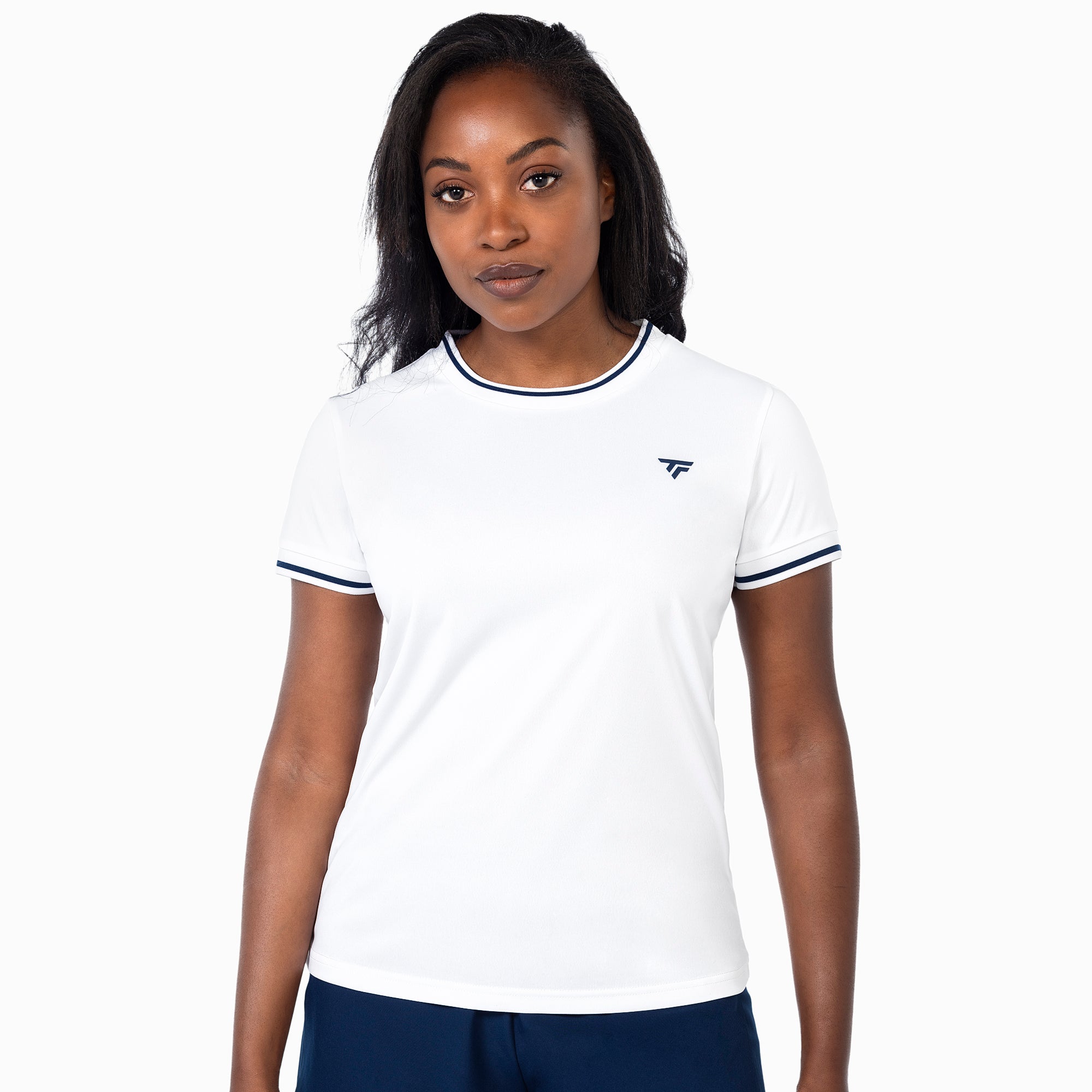 tecnifibre-tech-tee-white-t-shirt-donna image 1