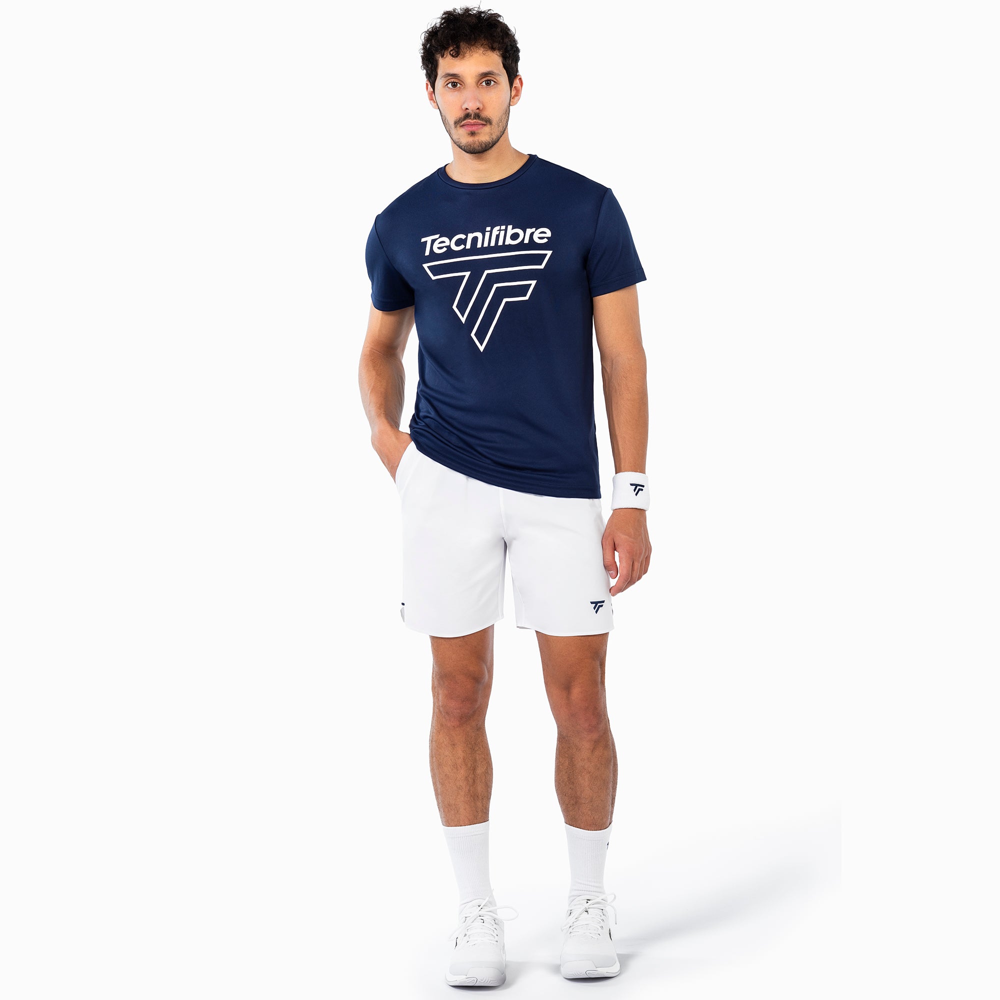 tecnifibre-team-corpo-tee-blu-marino-uomo-t-shirt-tennis image 2