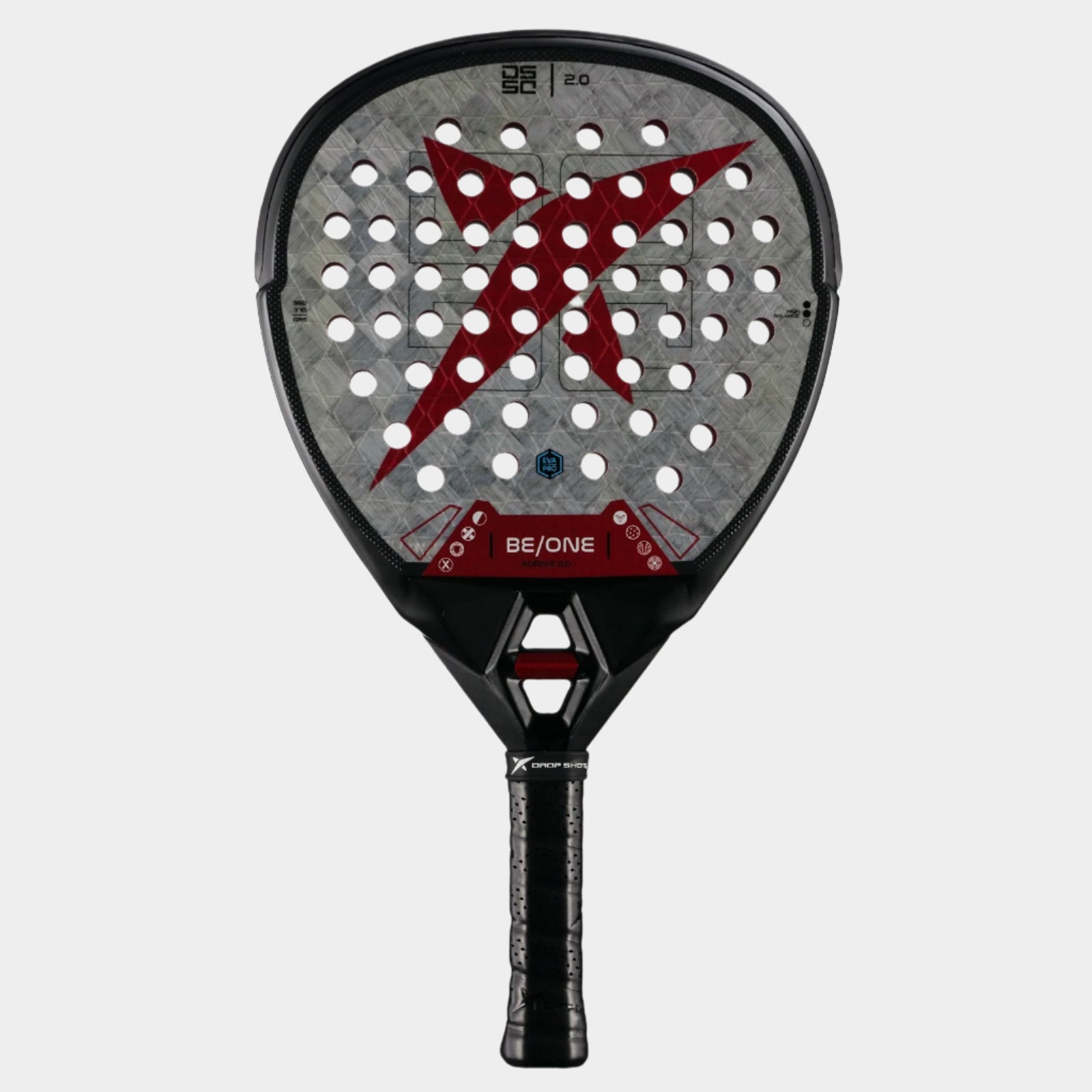 drop-shot-x-drive-2-0-racchetta-padel-diamante-potente image 1