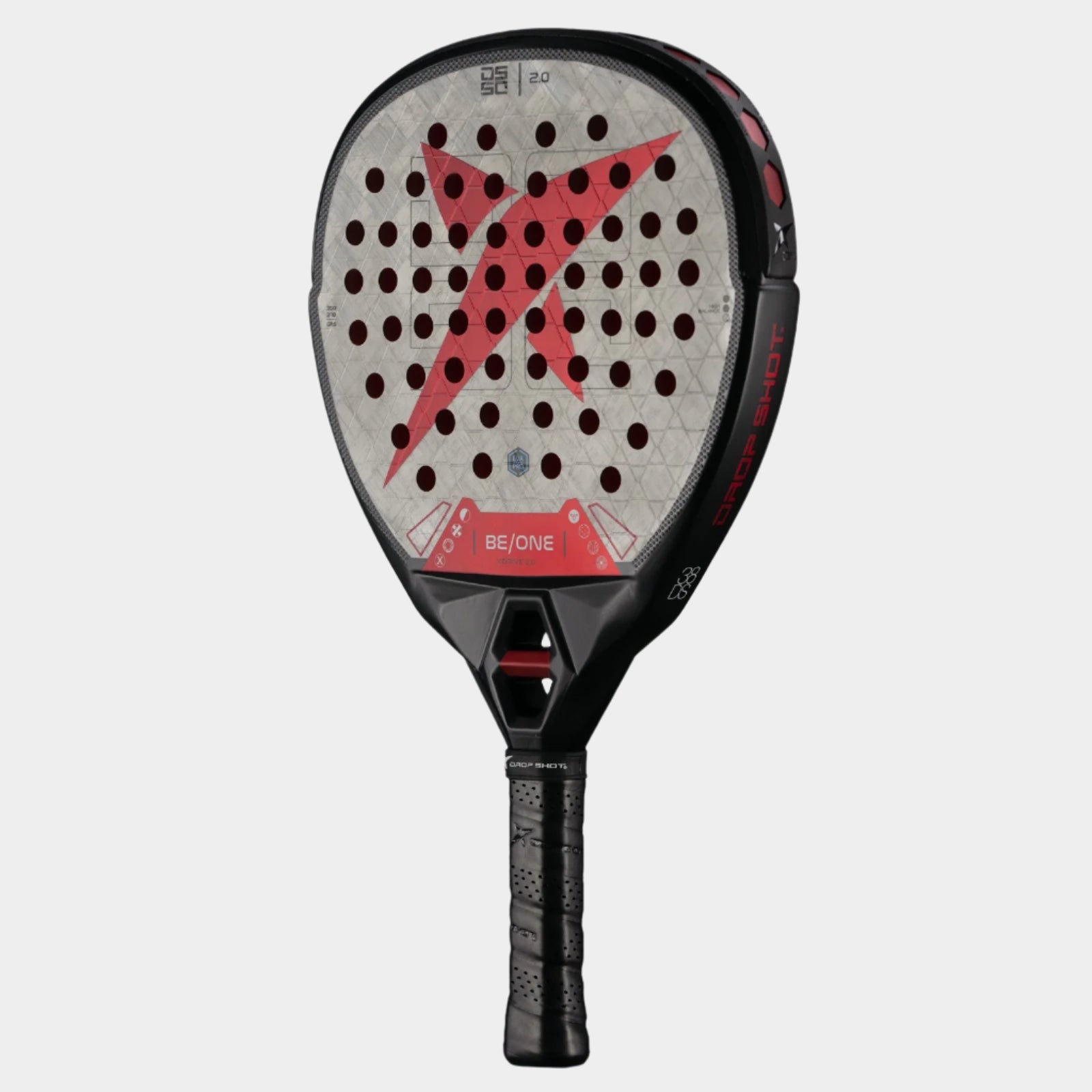 drop-shot-x-drive-2-0-racchetta-padel-diamante-potente image 2