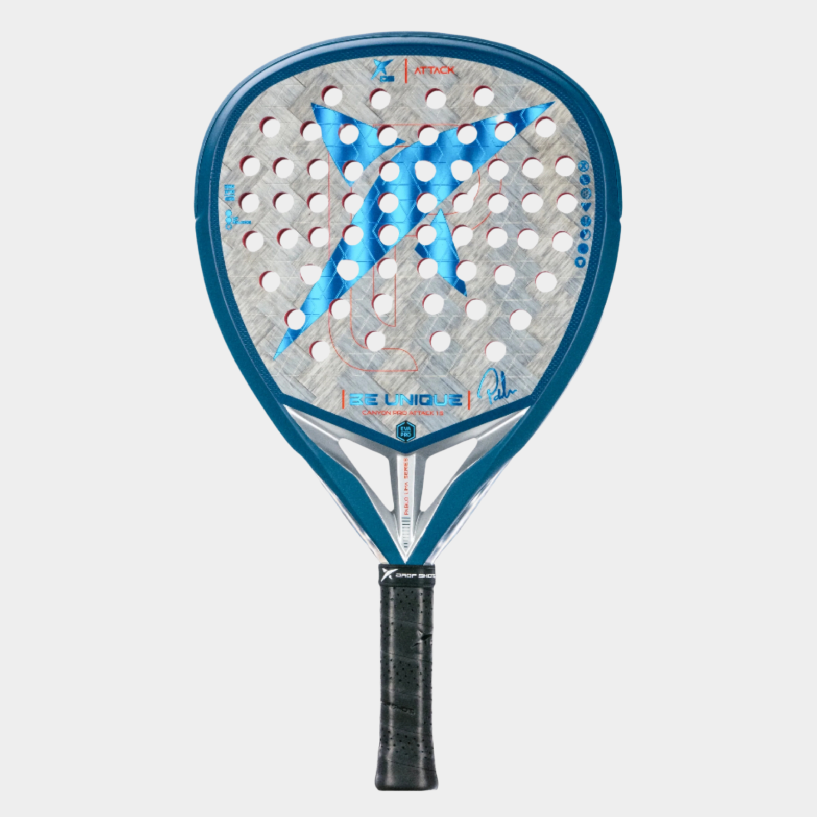 drop-shot-canyon-pro-attack-1-5-racchetta-da-padel-diamante image 1