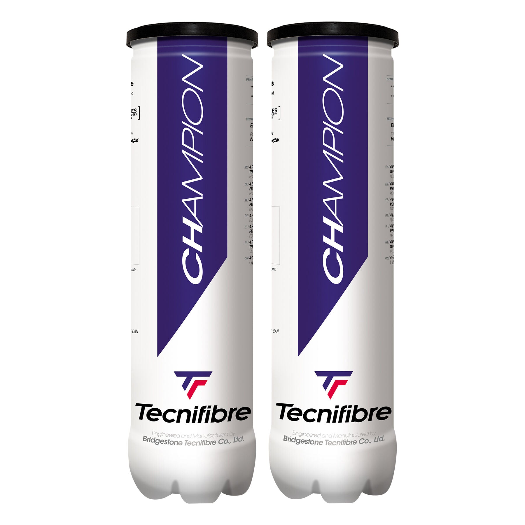 tecnifibre-champion-bipack-da-4-palline-tennis image 1