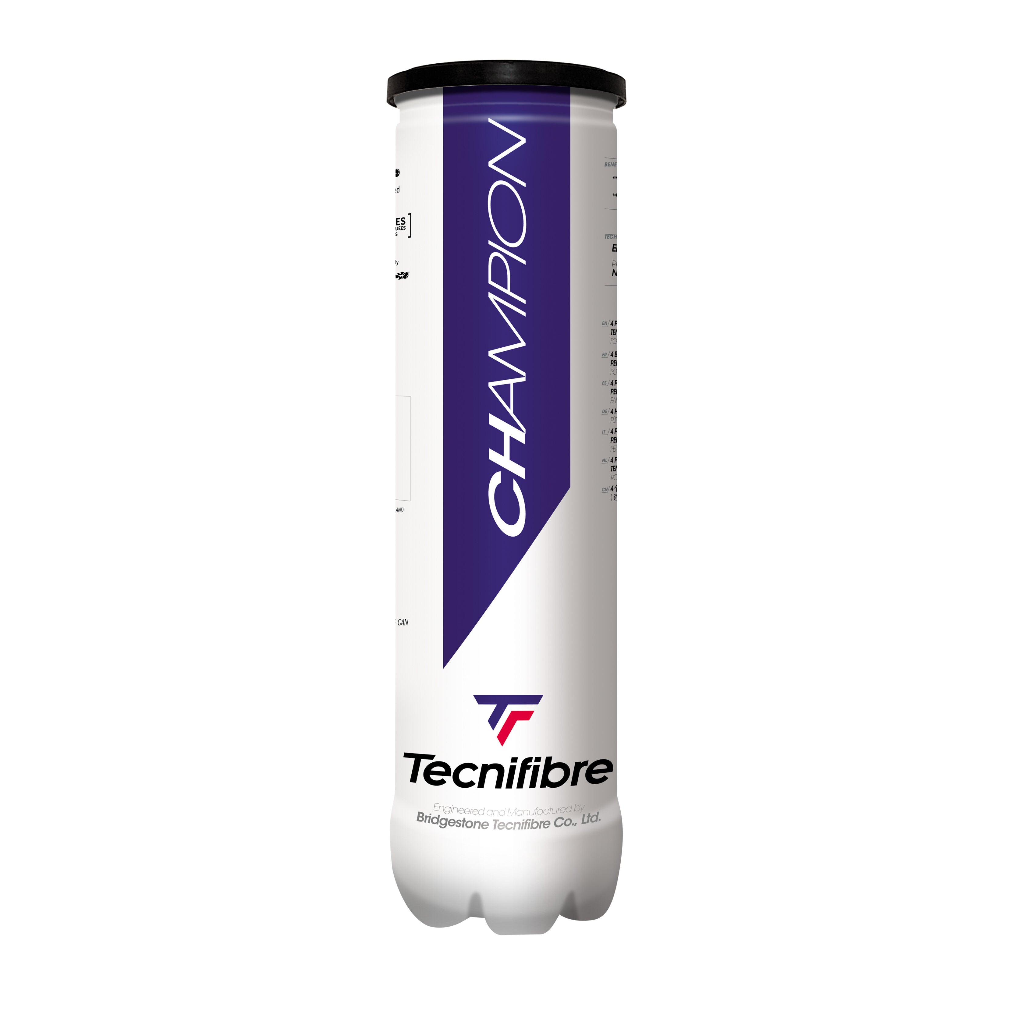 tecnifibre-champion-tubo-da-4-palline-tennis image 1