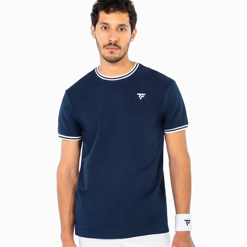 tecnifibre-stretch-tee-uomo-blu-marine-t-shirt-tennis image 1