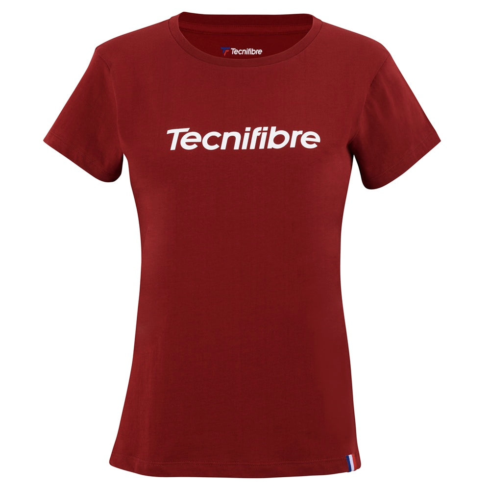 tecnifibre-team-cotton-tee-cardinal-t-shirt-donna-2 image 2