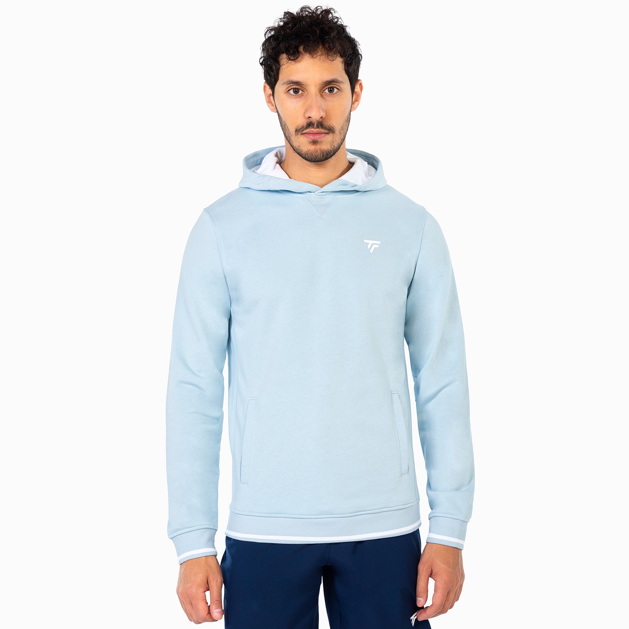 tecnifibre-terry-hoodie-glacier-felpa-con-cappuccio-uomo image 1