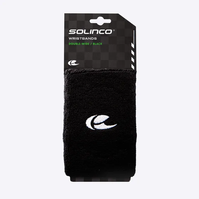 solinco-single-wide-polsino-tennis-nero-bianco image 1