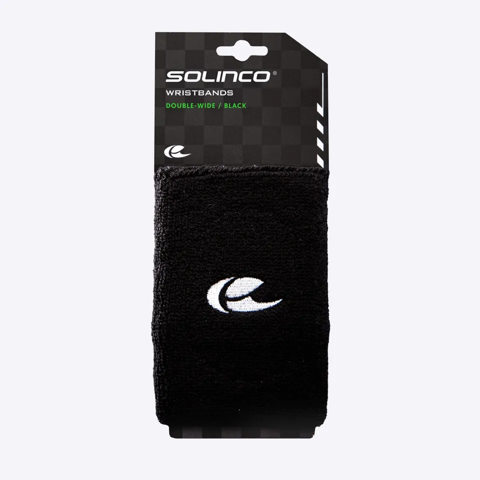 solinco-single-wide-polsino-tennis-nero-bianco image 1
