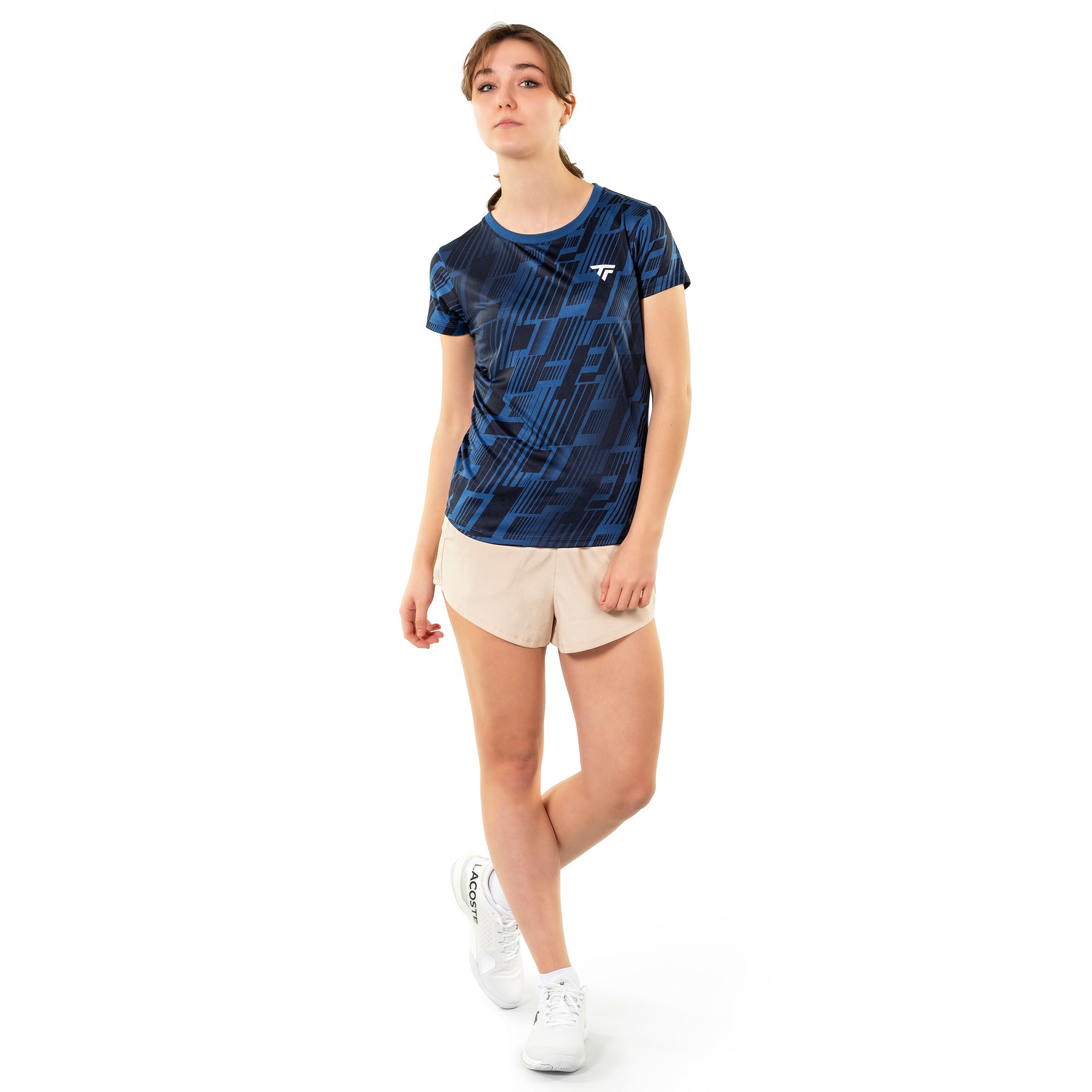 tecnifibre-t-shirt-x-loop-marine-donna-maglia-tecnica image 4