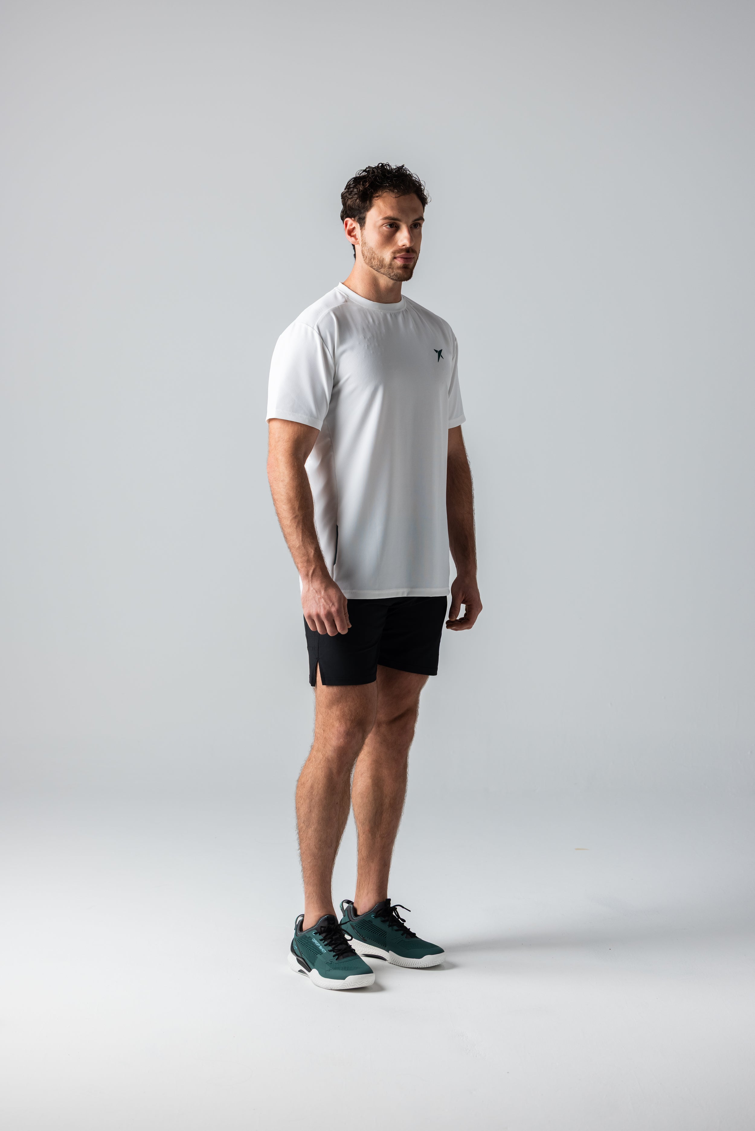 drop-shot-sanz-performance-t-shirt-padel-uomo-bianco-nero image 5