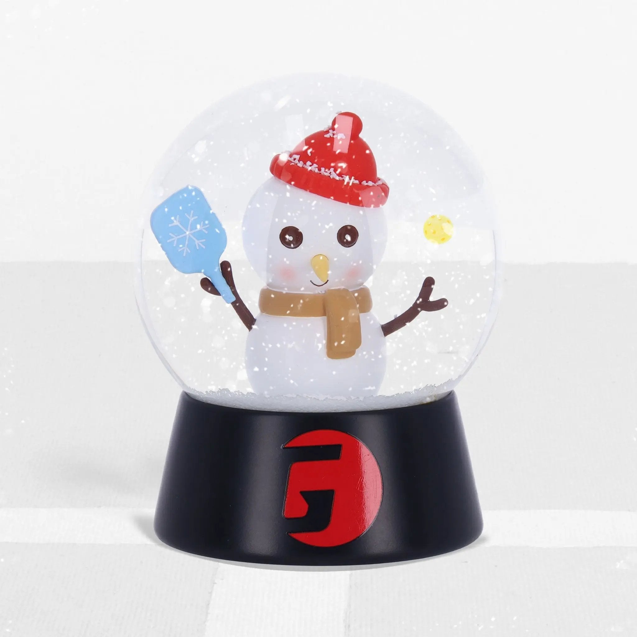gamma-holiday-pickleball-snow-globe-palla-di-neve-decorativa image 1