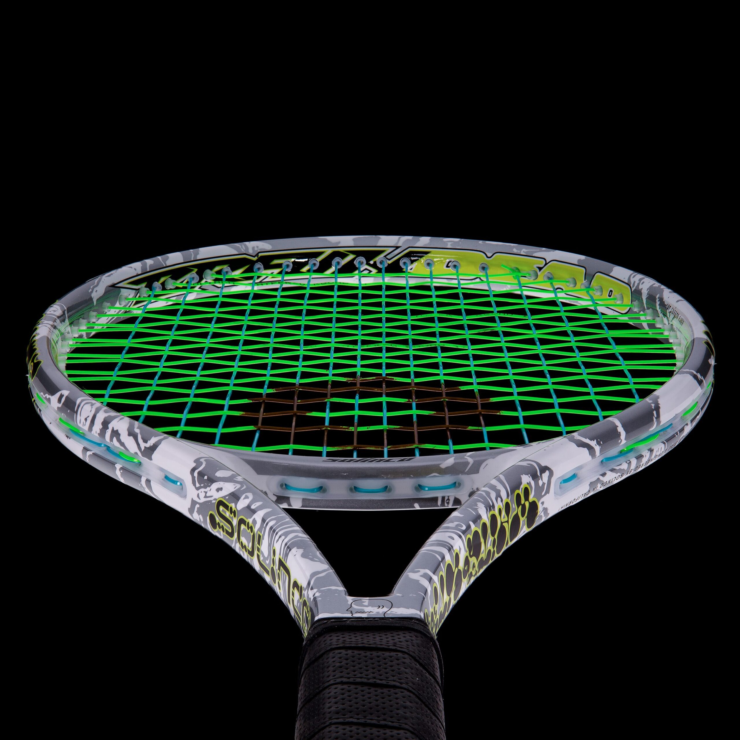 solinco-x-brain-dead-whiteout-v2-305g-racchetta-tennis-edizione-limitata image 4