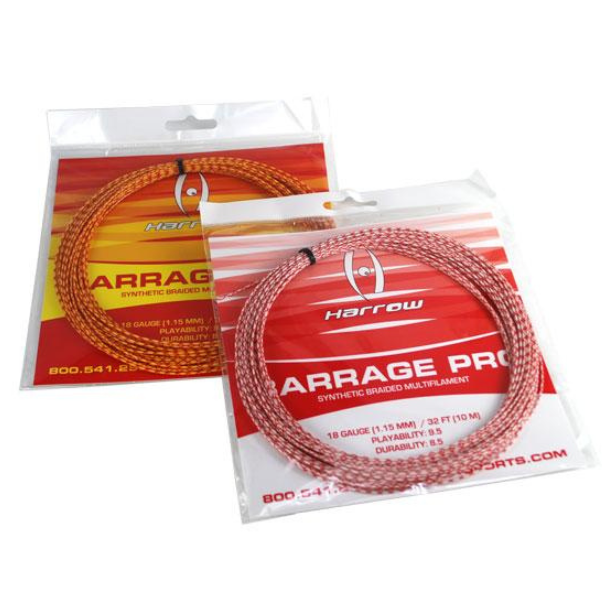 harrow-barrage-pro-squash-string-18-gauge-matassa-singola image 1
